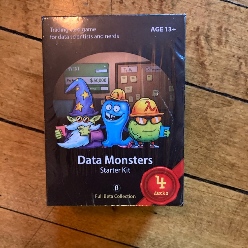 Data Monsters card game